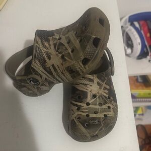 Kids Camo Crocs